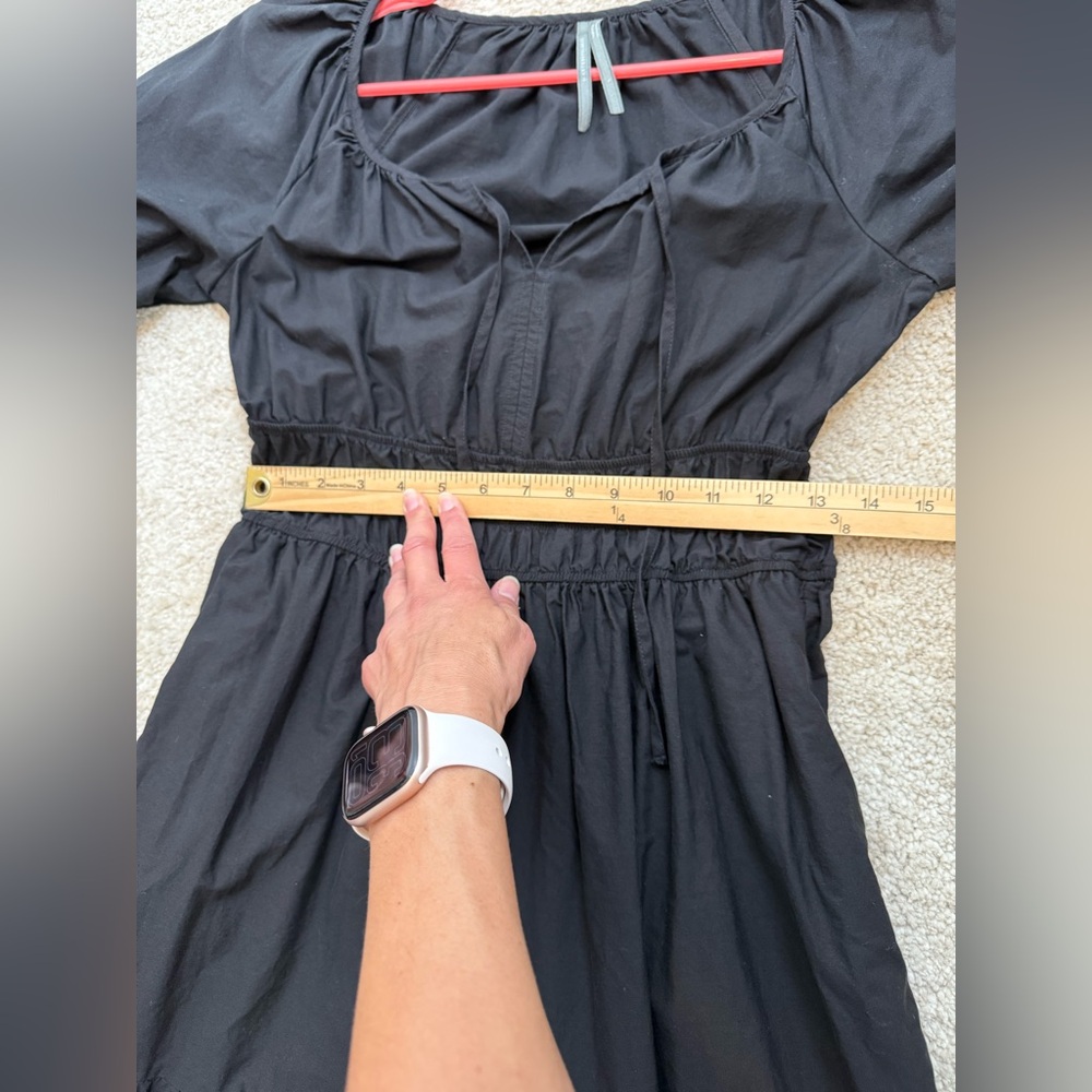 Anthropologie The Somerset Maxi Dress:
Puff-Sleeve Edition Black Sz Small - Picture 10 of 16
